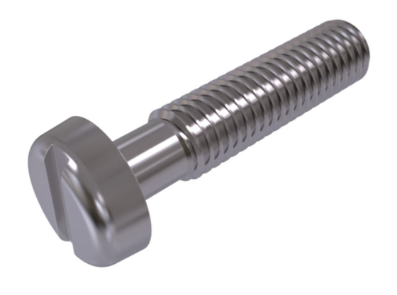 DIN 84 Slotted Cheese Head Stainless Steel Machine Screws 