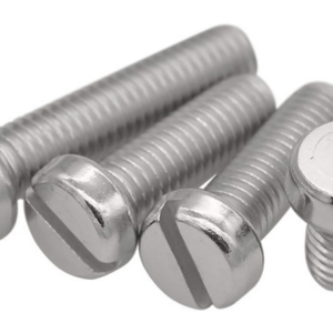DIN84 slotted cheese head screws