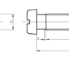 DIN 84 Slotted cheese head screws - Slotted machine screws & metric screws - Image 4