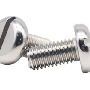 DIN85 slotted pan head screws stainless steel 304