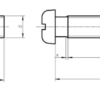 DIN85 technical drawing