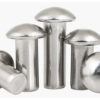 DIN 124 stainless steel rivets