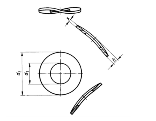 DIN137 B Waved Spring Washers – Metric Spring Lock Washers & Shims ...