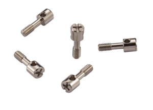 DIN404 capstan screw with hole
