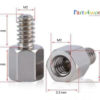 M2x33-3 mm male-female hex standoffs & spacer screws
